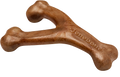 Benebone Bacon Wishbone Dog Chew Toy — Medium — transparent background