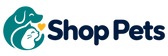 Shop Pets cat and dog logo